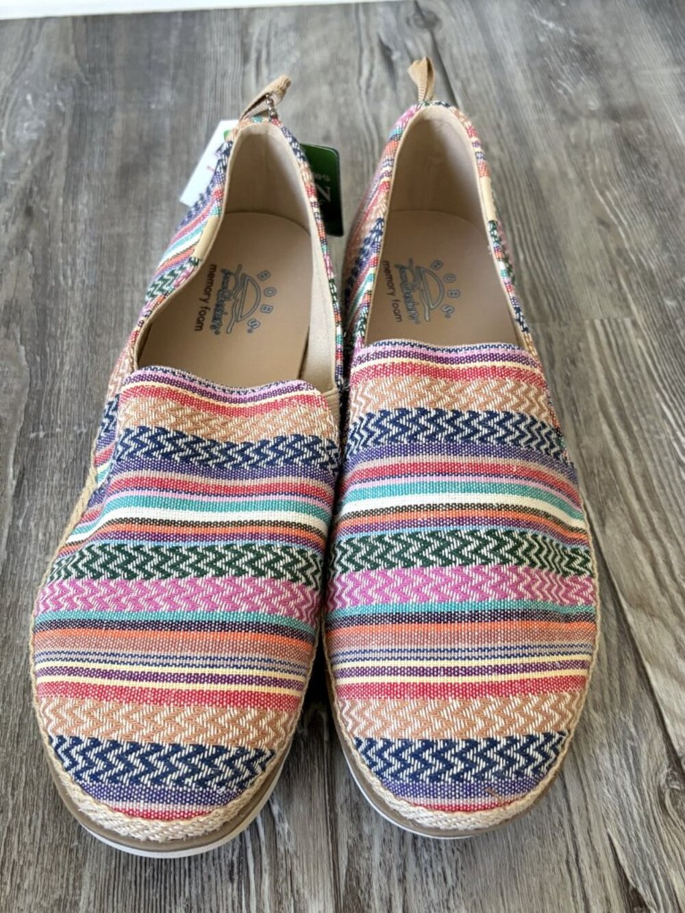Skechers BOBS Flexpadrille Lo Slip On Women's 10 NWT